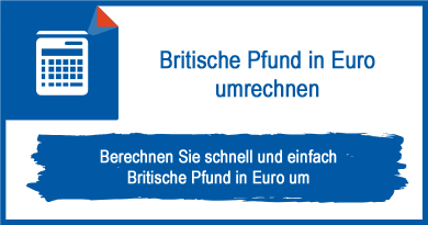 Britische Pfund in Euro umrechnen