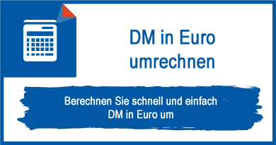 DM in Euro umrechnen