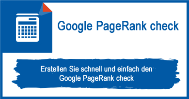 Google PageRank check