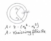 Kreisringflaeche-berechnen