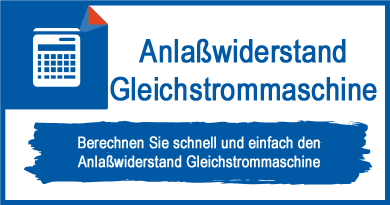 Anlaßwiderstand Gleichstrommaschine