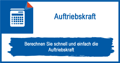 Auftriebskraft