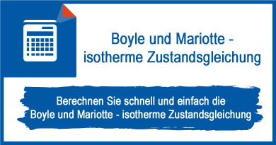 Boyle und Mariotte - isotherme Zustandsgleichung