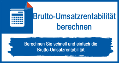 Brutto-Umsatzrentabilität berechnen