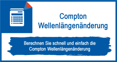 Compton Wellenlängenänderung