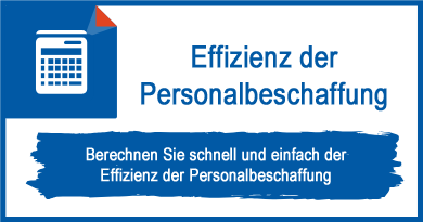 Effizienz der Personalbeschaffung