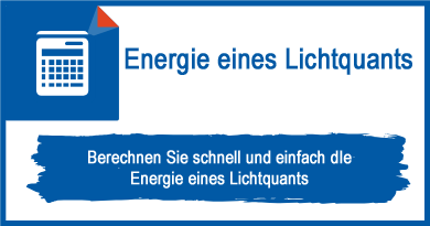 Energie eines Lichtquants