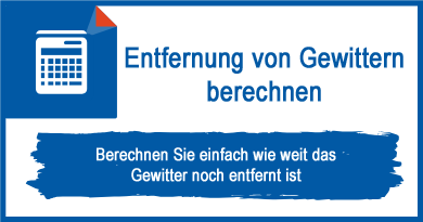 Entfernung von Gewittern berechnen