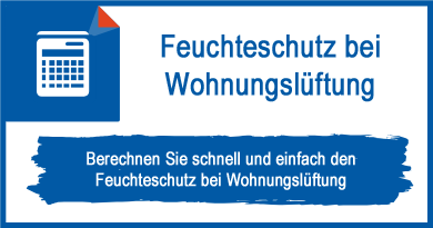 Feuchteschutz bei Wohnungslüftung