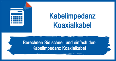 Kabelimpedanz Koaxialkabel