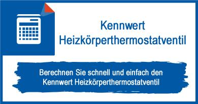 Kennwert Heizkörperthermostatventil