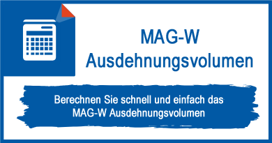 MAG-W Ausdehnungsvolumen