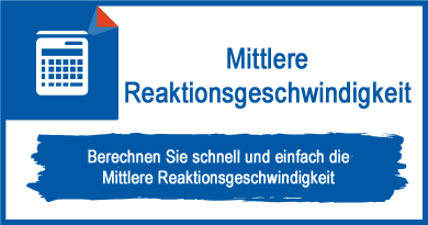 Mittlere Reaktionsgeschwindigkeit