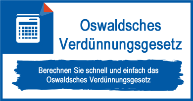 Oswaldsches Verdünnungsgesetz