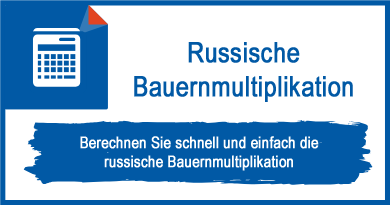 Russische Bauernmultiplikation