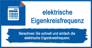 elektrische Eigenkreisfrequenz